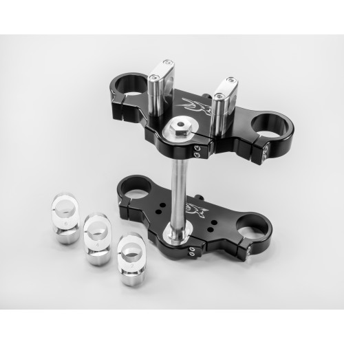 Inverted Fork Adjustable Triple Clamps