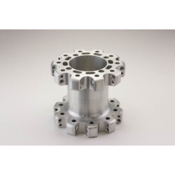 DTX Rear Hub 40 Spoke Clear Anodized