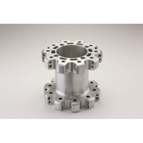 DTX Rear Hub 36 Hole clear Anodized