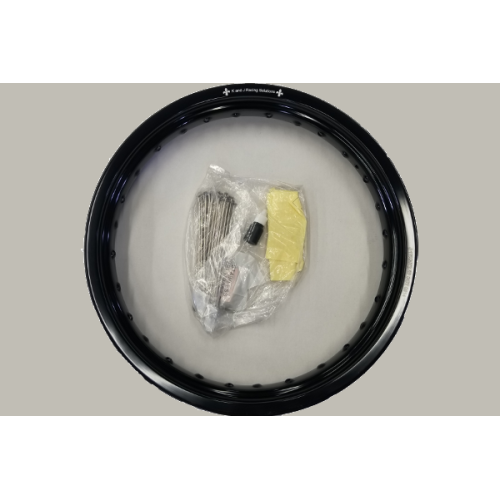 2.5 x 17 </br> Black Anodized </br> K&J Rim