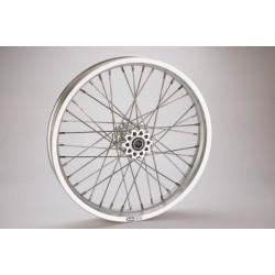 Front Spool </br> 2.15 x 19 </br> Clear Anodized